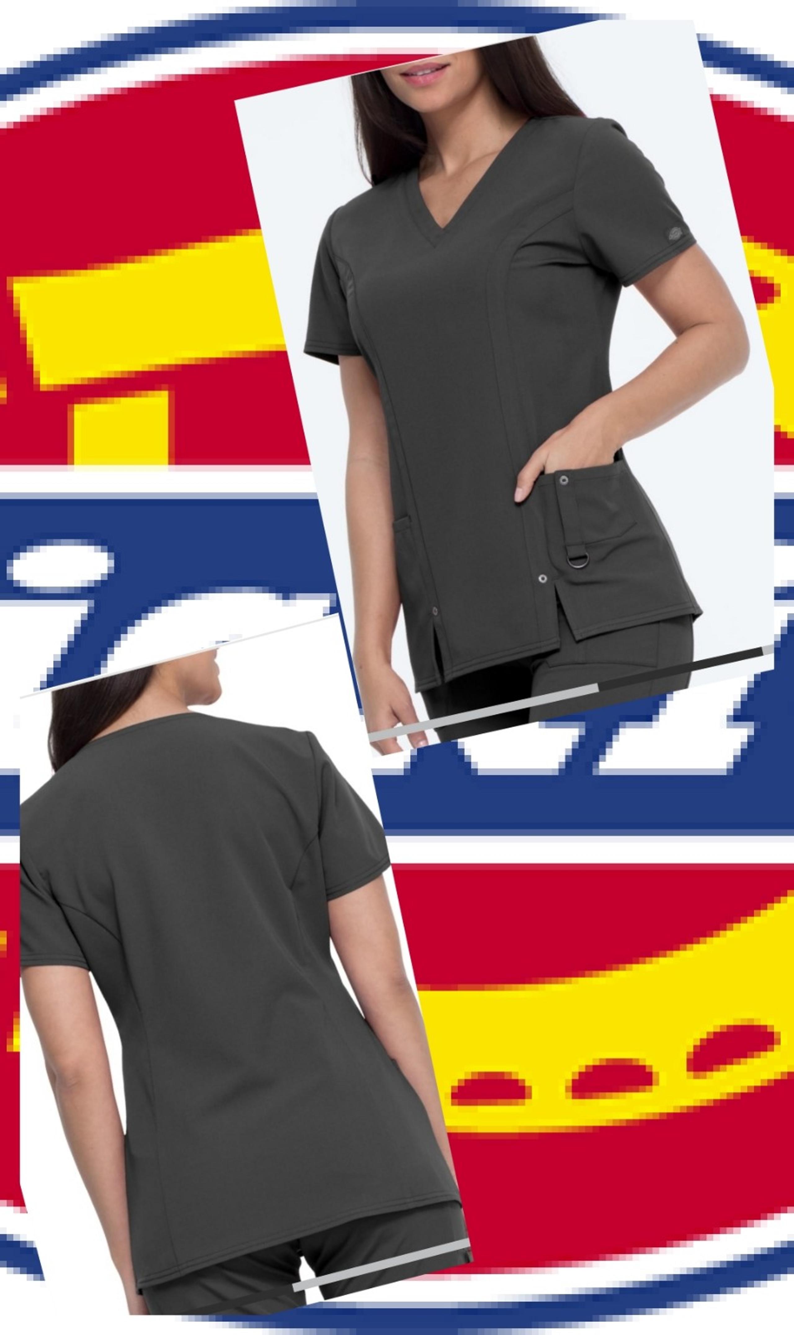 Dickies top & bottoms (2 pc set-white scrubs only)