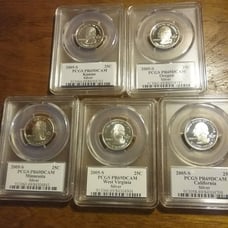 2005 s silver State quarters proof 69 d cam
