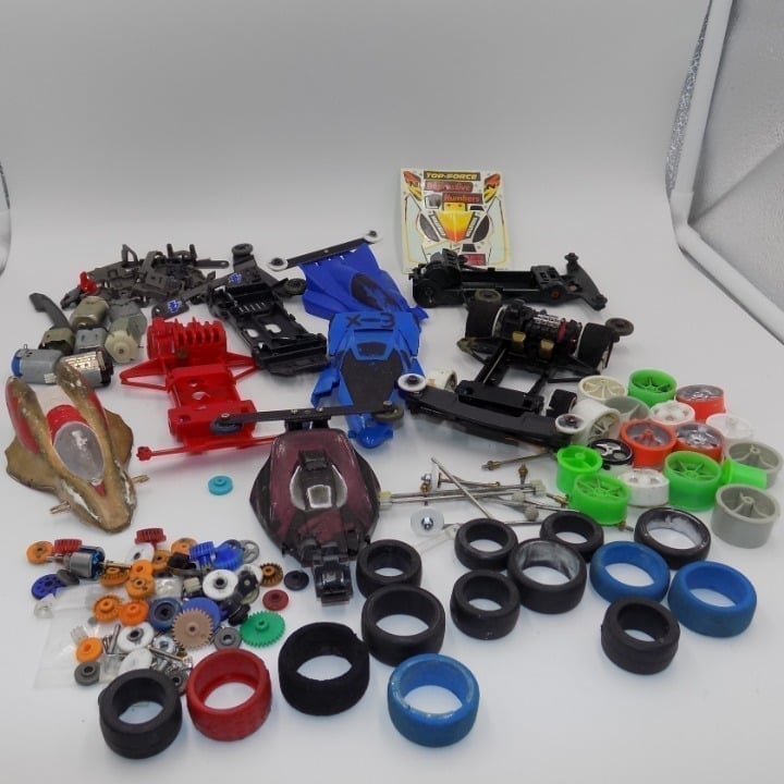 Vintage Tamiya Car Parts - PARTS ONLY