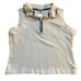 Danskin activewear sleeveless collared top