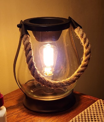 New Electric Wax Melt Warmer, Rustic Wax Warmer for Scented Wax, Wax Burner