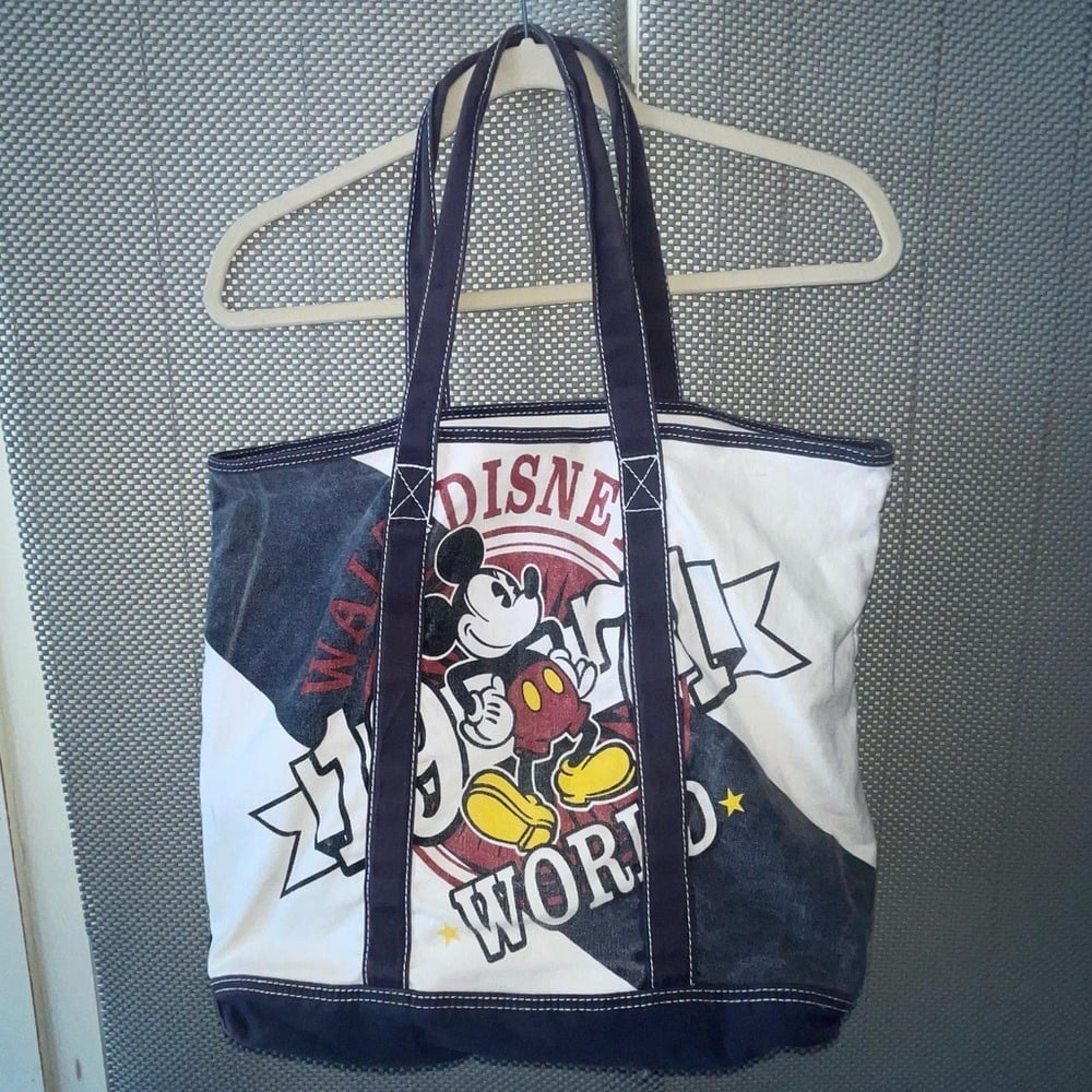 VINTAGE 1971 Disney Mickey Mouse Tote Bag