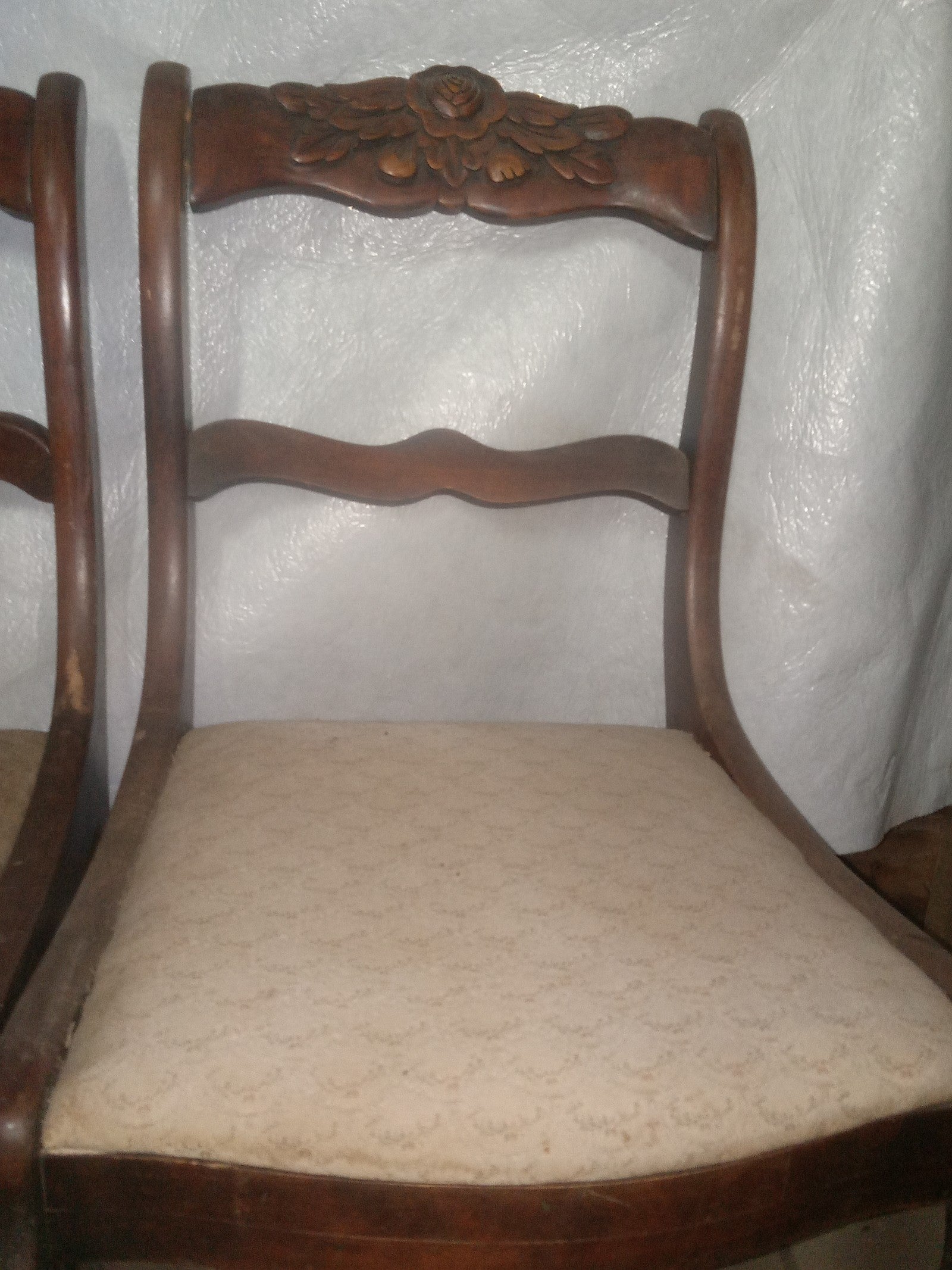 Vintage 1940's Rose back Cherry