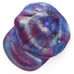 Vintage US Ski Team Custom Painted Tie Dye Trucker Hat Upcycled Graffiti Cap USA