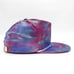 Vintage US Ski Team Custom Painted Tie Dye Trucker Hat Upcycled Graffiti Cap USA
