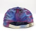 Vintage US Ski Team Custom Painted Tie Dye Trucker Hat Upcycled Graffiti Cap USA