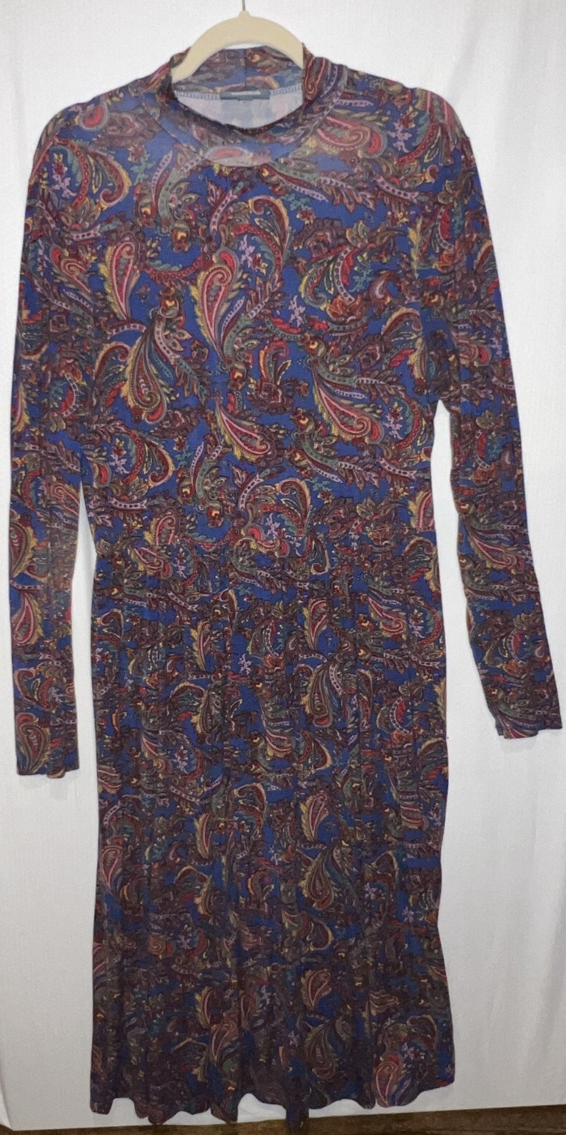 ModCloth Women’s Paisley Dress Large Excellent Pre Owned Condition
