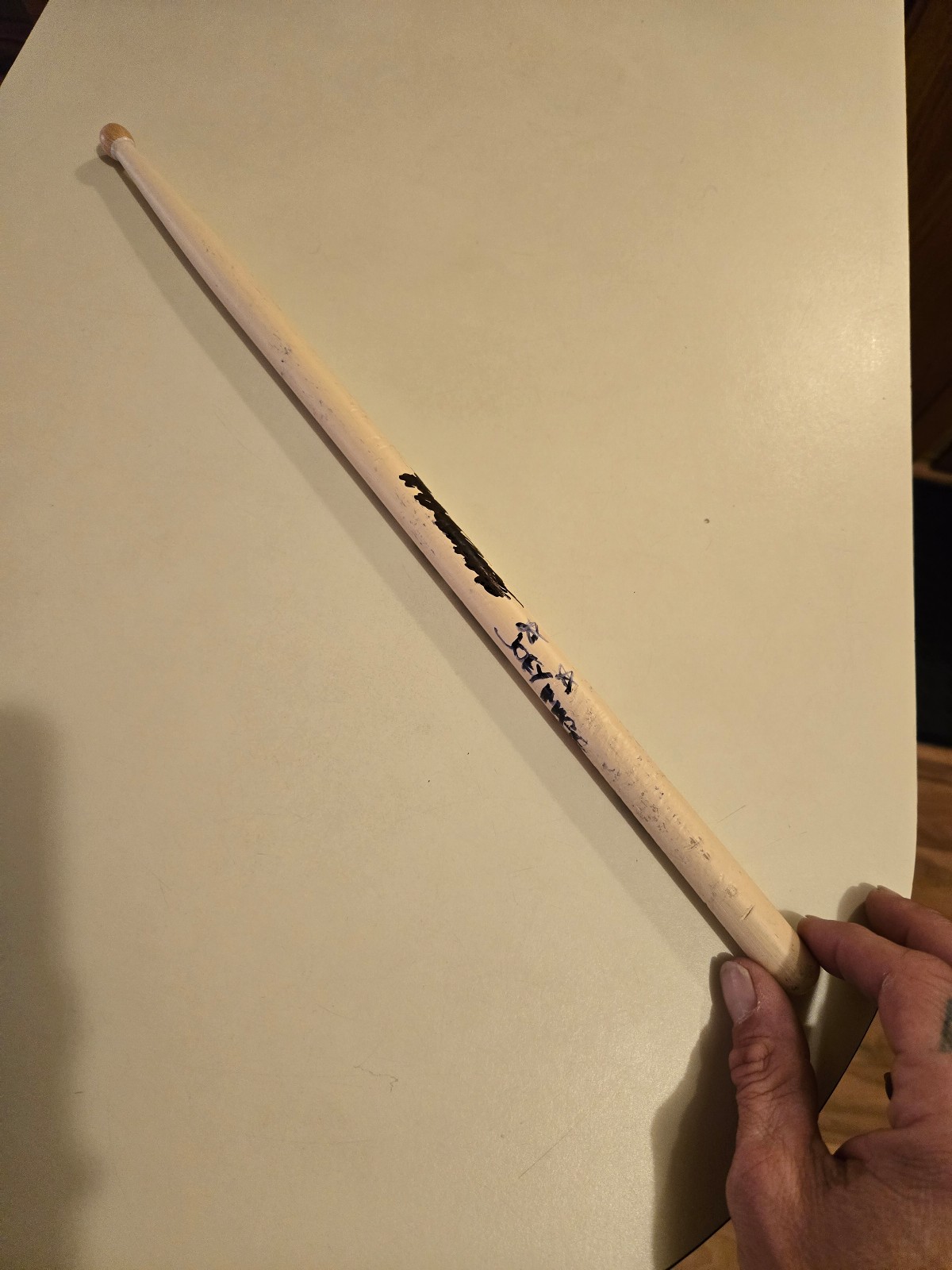 Joey Image Misfits drummer '78-'80 signed drumstick!!