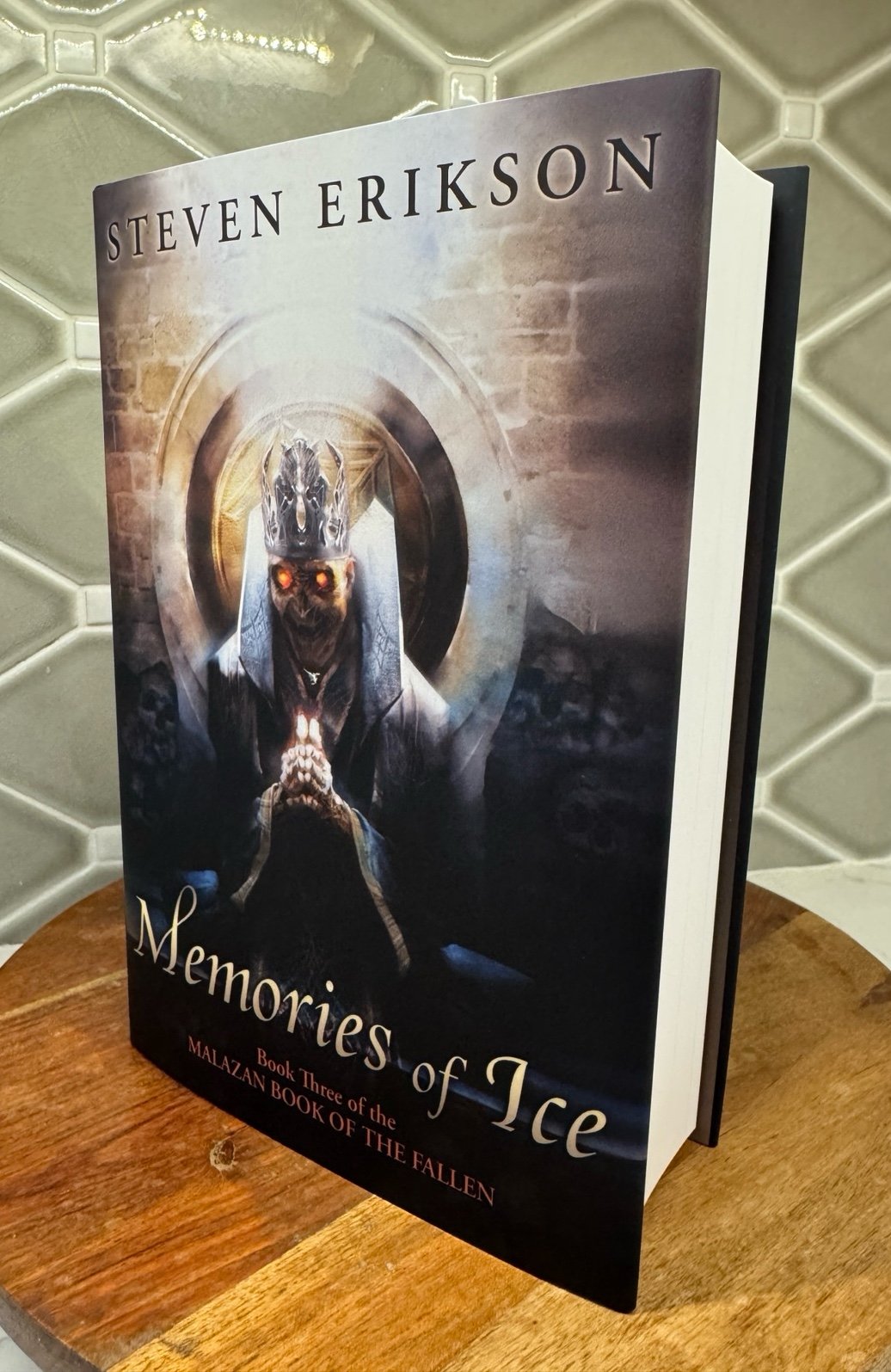 SIGNED Subterranean Press Memories of Ice Second Printing by Steven Erikson