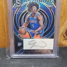 Jalen Williams Silver Auto /10
