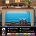 55-Inch Console Table With LED Lights