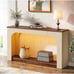 55-Inch Console Table With LED Lights