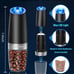 Gravity Electric Pepper and Salt Grinder Set 2 Pack