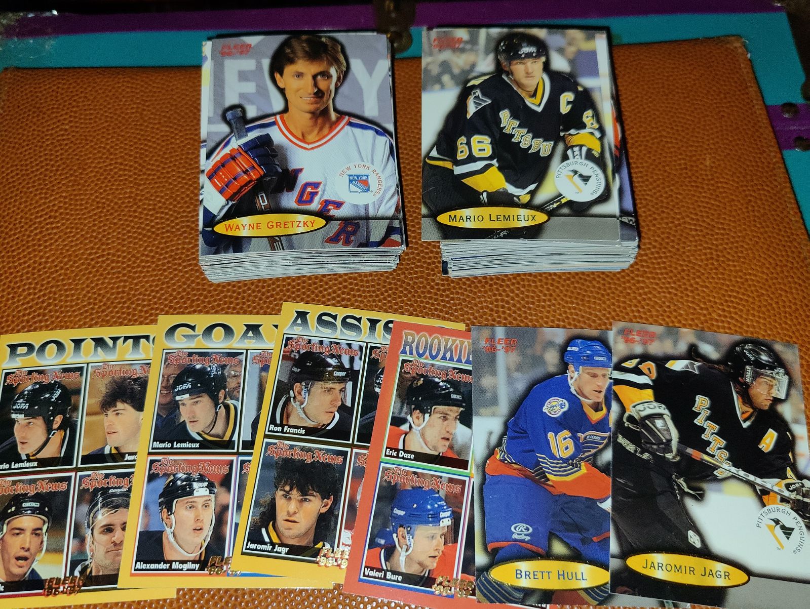 1996-97 Fleer Hockey 150 card complete set