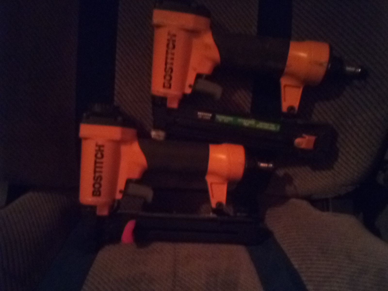 Two bostich finish nailers good conditio