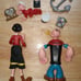 Vintage 2001 Mezco Popeye, Olive Oyl & Sweet Pea