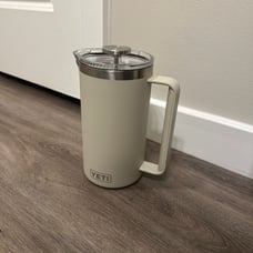 YETI 34-Ounce Rambler French Press Coffee Maker in Cape Taupe