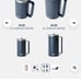 YETI 34-Ounce Rambler French Press Coffee Maker in Cape Taupe