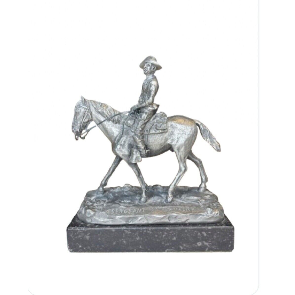 7th Calvary pewter sculpture by Kraczkowski who made the prototype for G I Joe