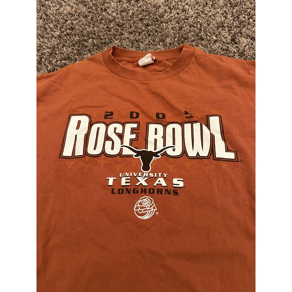 Y2K Co-Op Exclusive Texas Longhorns Rose Bowl Graphic Shirt Football Sz XL