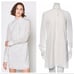 Joie Prynn Long Sleeve Shirtdress in Porcelain Size Small