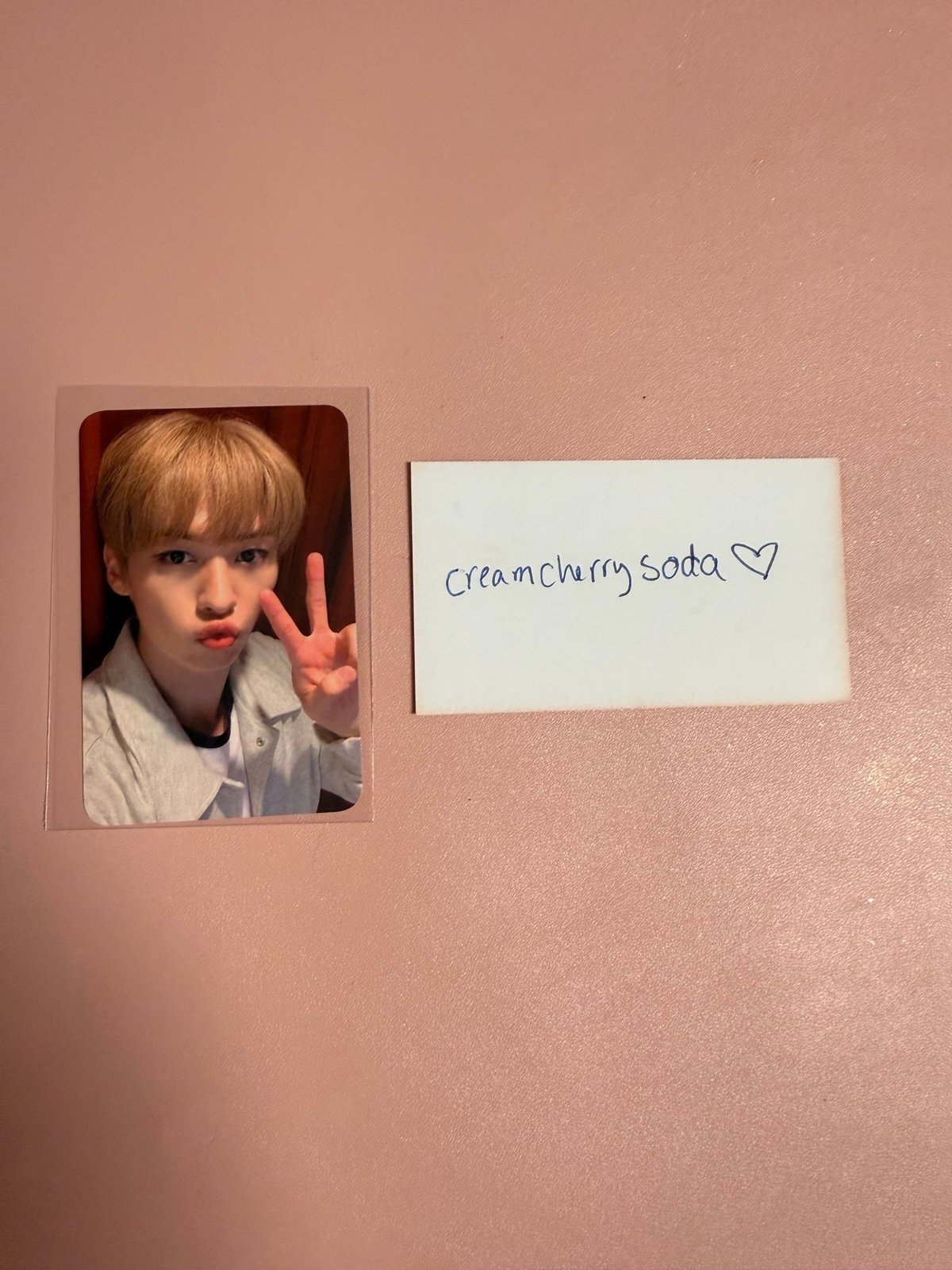 Lee Know Stray Kids No Easy Subk Exclusive Photocard