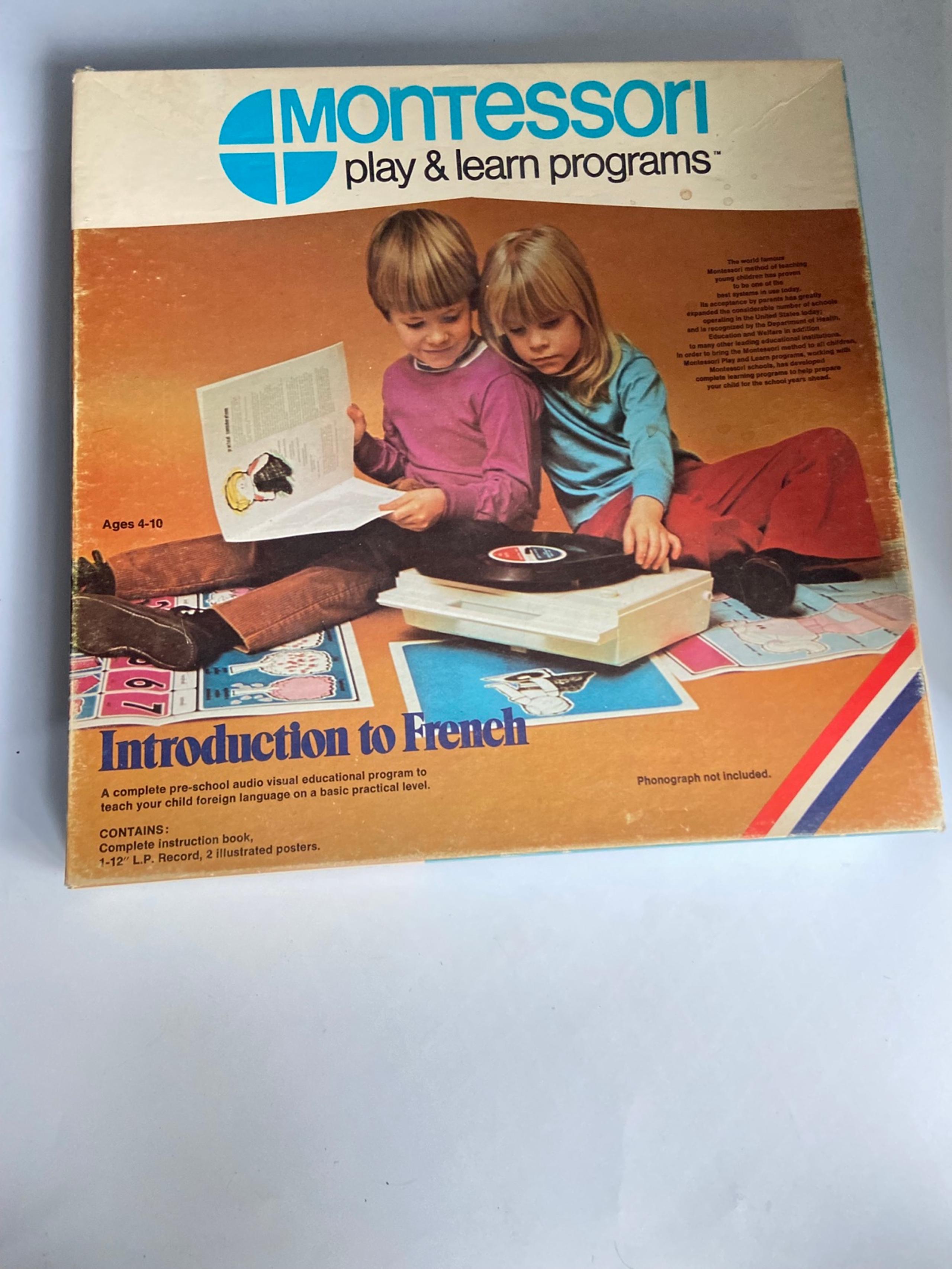 Montessori French Lesson Kit