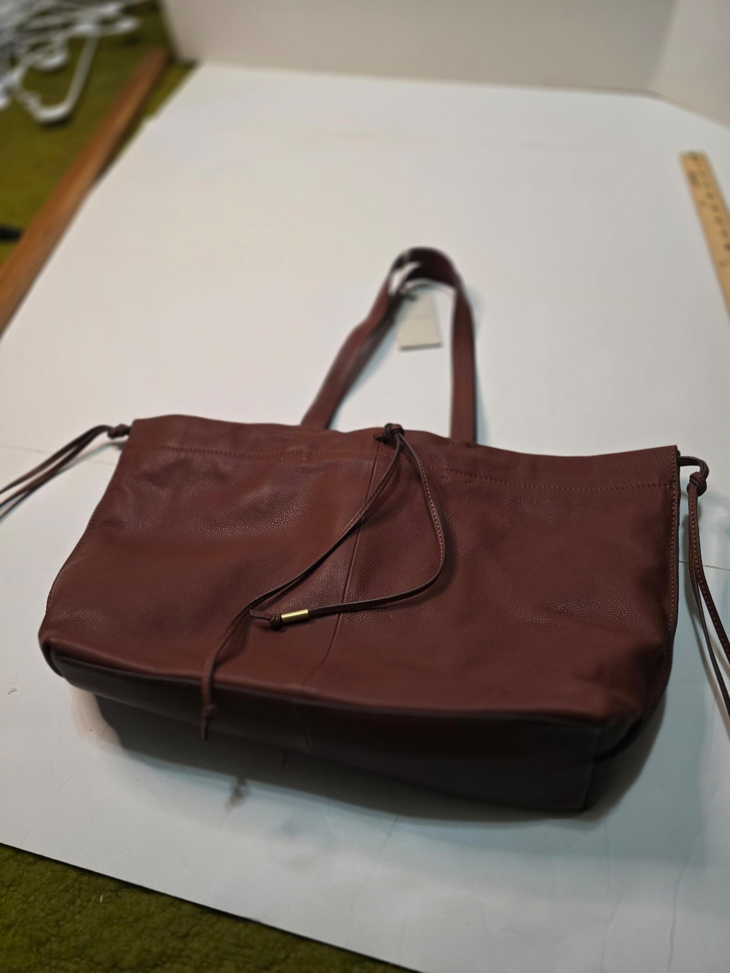 Lucky brand womens tote brown nwt