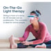 Light therapy glasses