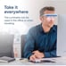 Light therapy glasses