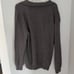 American Blue Pure Cashmere Men’s Sweater Gray Collar Pullover Large