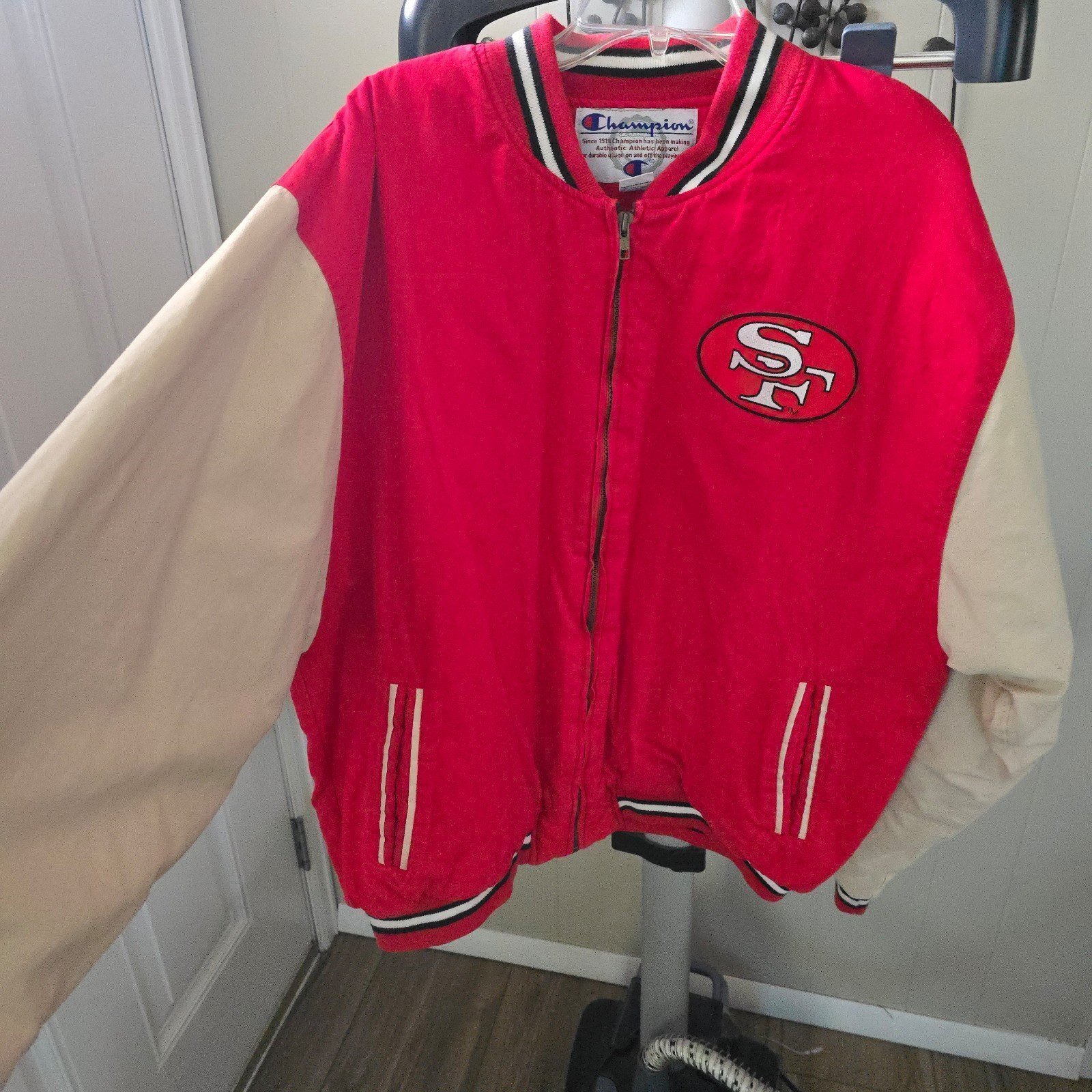Mens XL Vintage Champion San Francisco 49ers Jacket