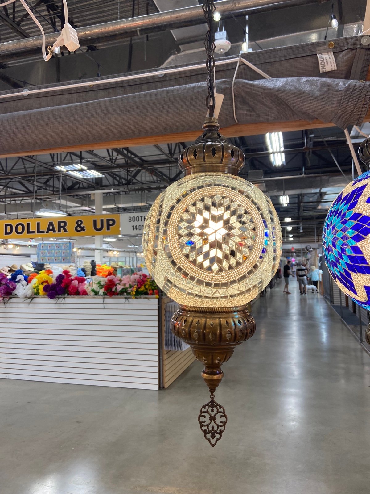 Handmade Turkish ceiling lamp
