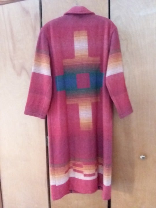 Vintage shops Woolrich Navajo Wool Trenchcoat