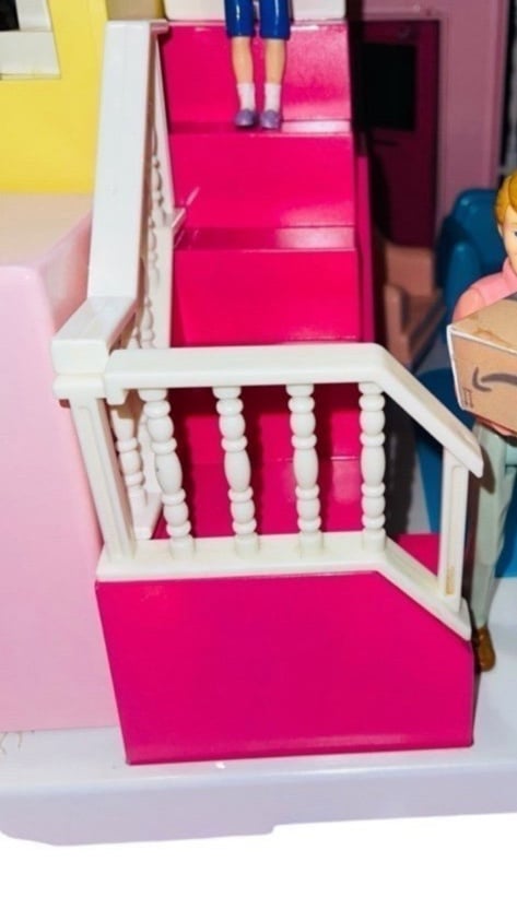Playskool Dollhouse Front full set Stair Railing Replacement Set of 2 White