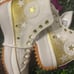 Converse Run Star Hike Hi Women's Shoes Sz 10Embroidered Stars Platform NEW
