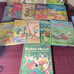 Lot of 15 vintage Walt Disney's Wonderful world of Reading Book Club Edition
