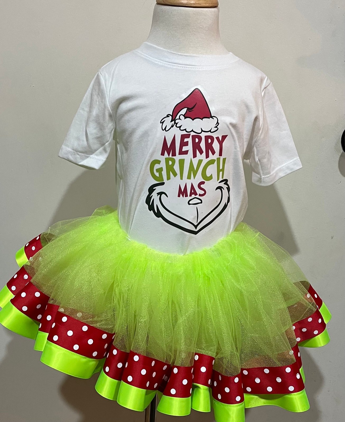 Grinch tutu set