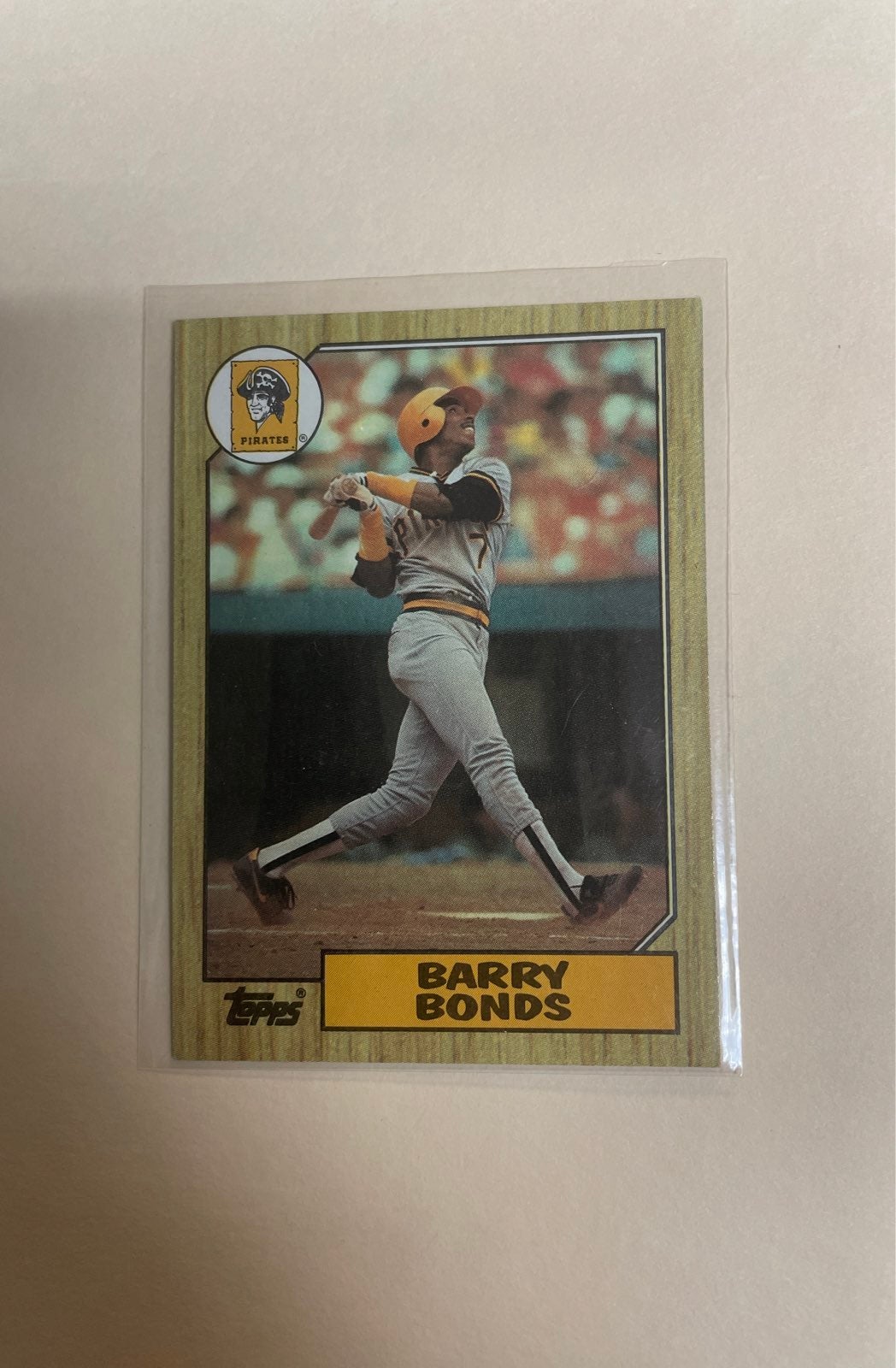Barry Bonds Error Card 320