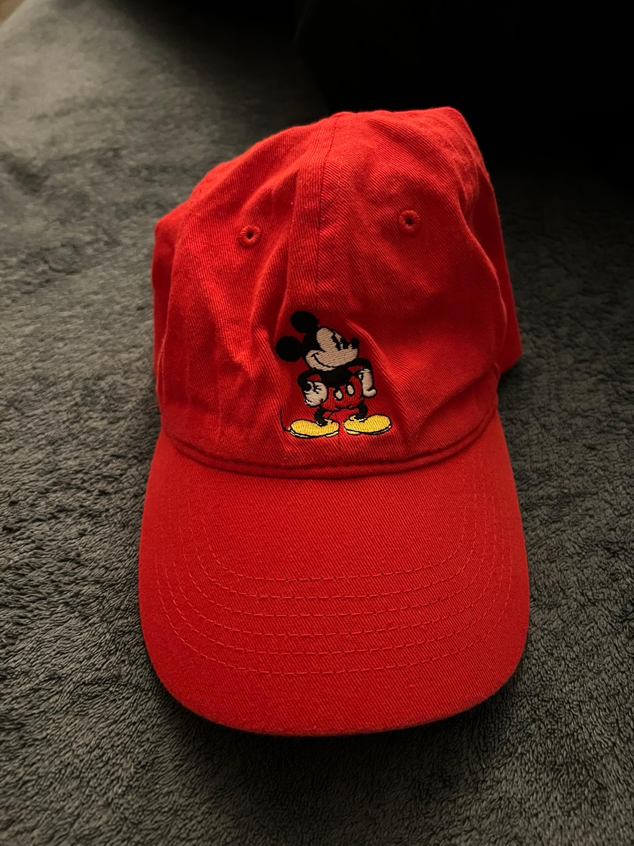 Disney Mickey Mouse Red Men’s Women’s Adjustable Baseball Cap Hat