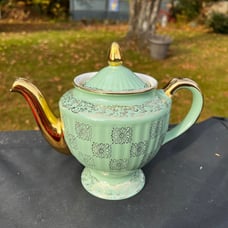 Vintage Hall Sea Mist Green Teapot
