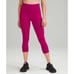 Lululemon *NEW* size 16 Swift Speed High-Rise leggings Crop 21 Wild Berry