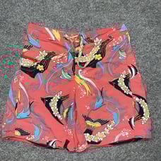 Patagonia Board Shorts Mens Size 30 Red Fish Zip Pocket Beach Vaca Cruise