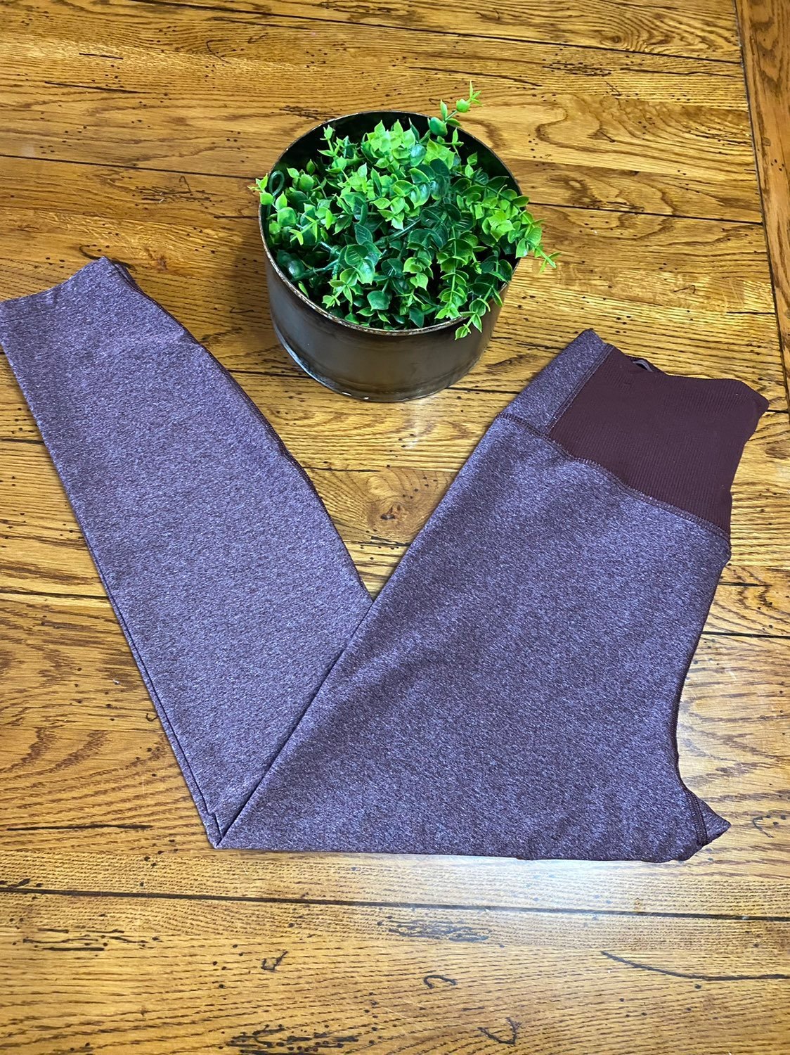 LNIKE running Dry-Fit burgundy XL crop