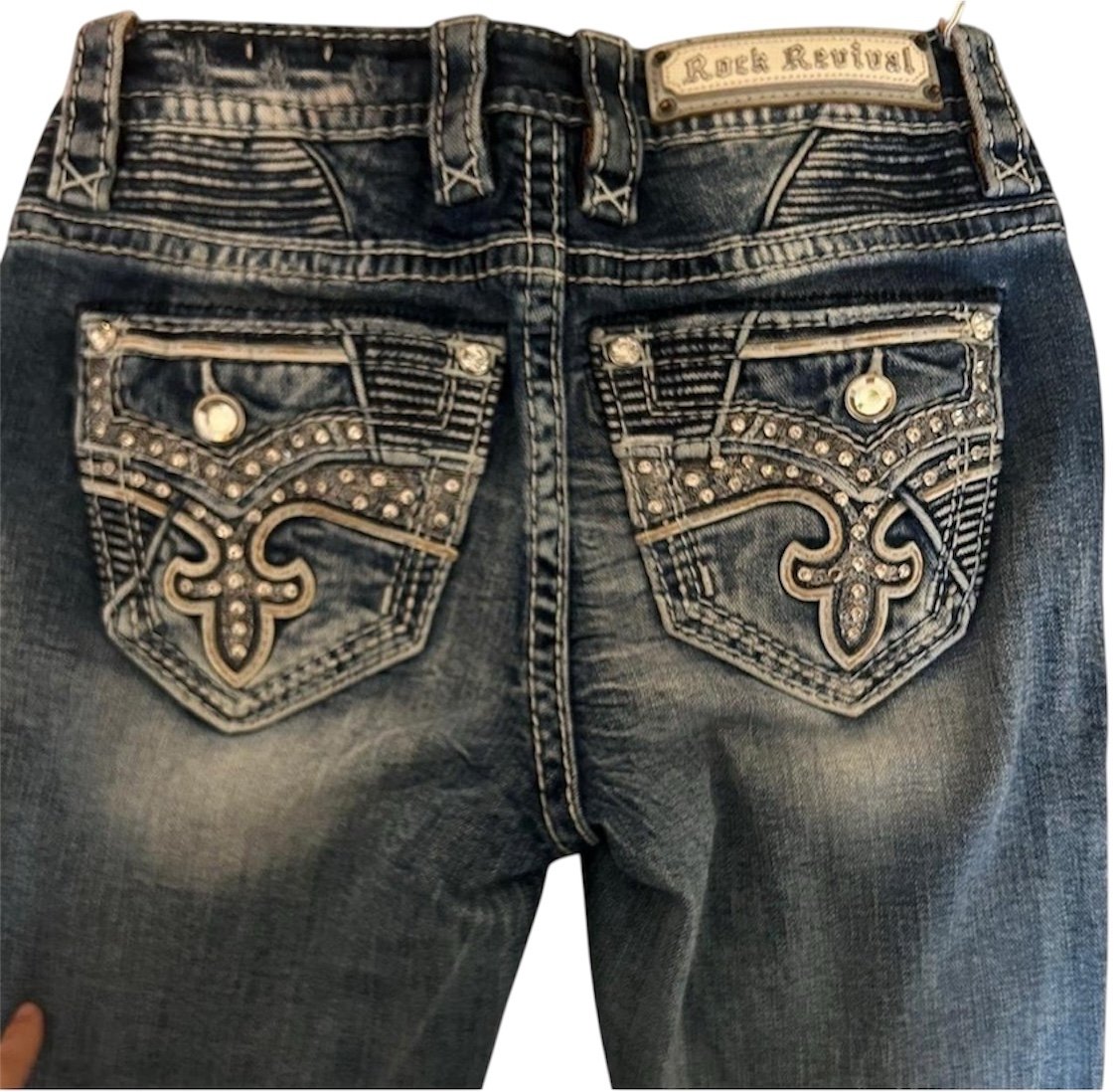 Rock Revival Jeans Size 24/31 Worn Once