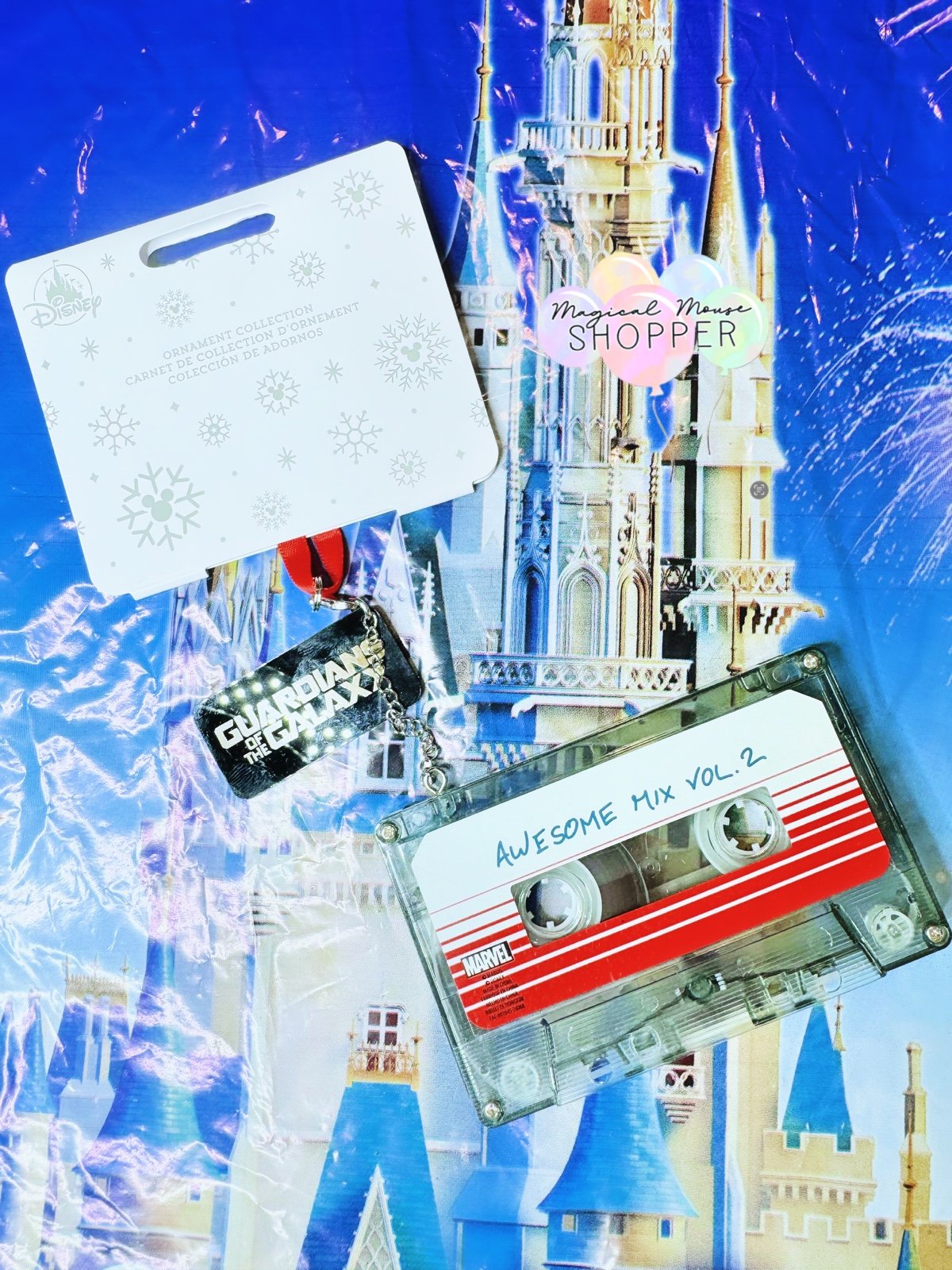 Disney Parks 2024 Guardians Of The Gallaxy Cassett Ornament New