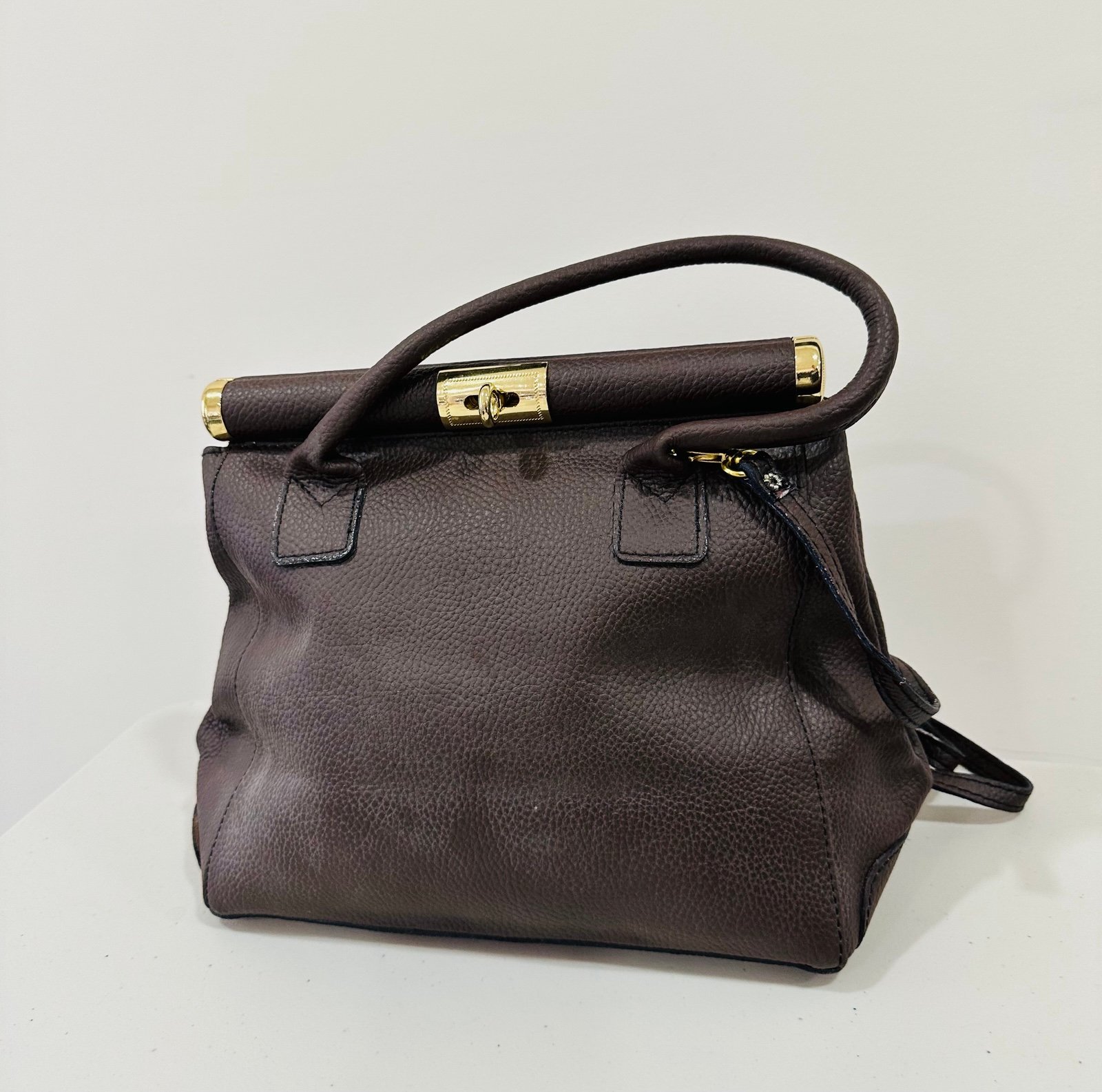 Tatie Roma Made In Italy Genuine Leather Borse In Pelle Shoulder Bag