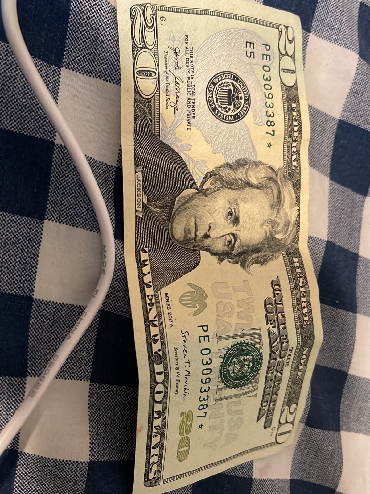 Paper money like star note and fency number also coins