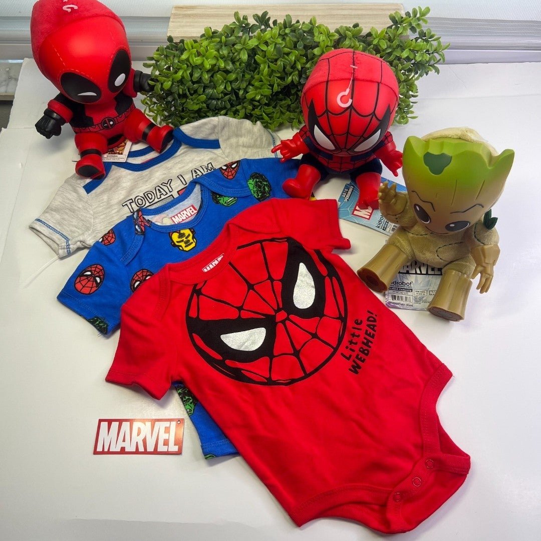 Marvel Universe Plush Set Body Suit NEW Great to give as a Gift Spider-Man