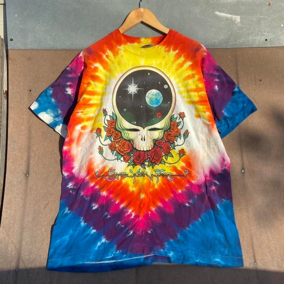Rare Vintage 1992 Gratful dead tie dye tee !